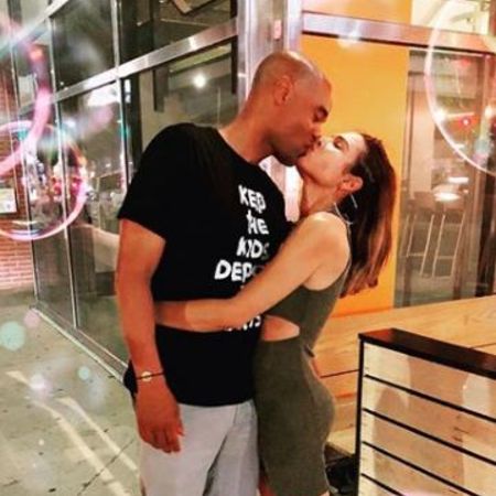 Nadine and Karim kissing back in 2019Image Source: Pinterest